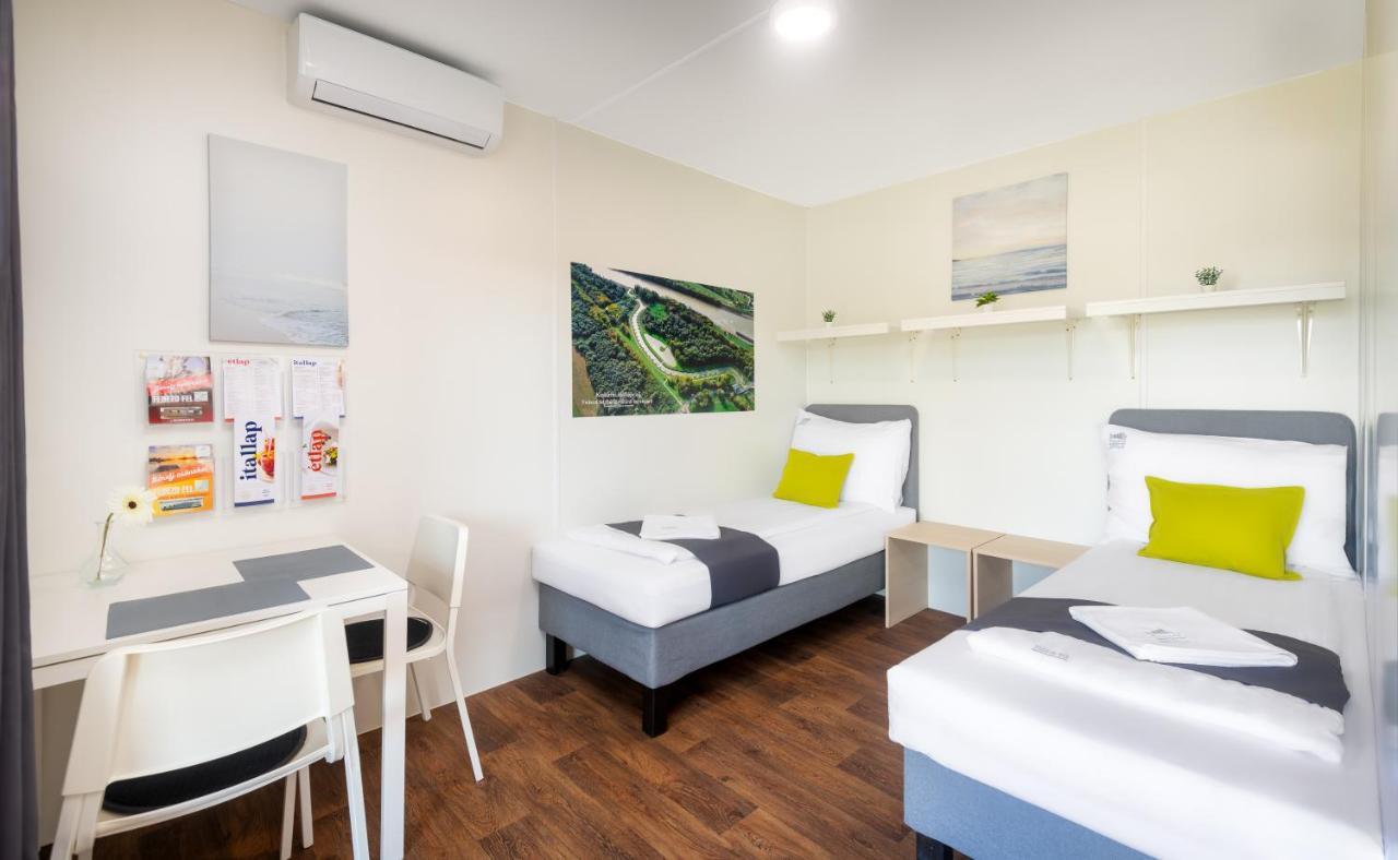 Tisza-To Apartmanpark Kiskore Bagian luar foto