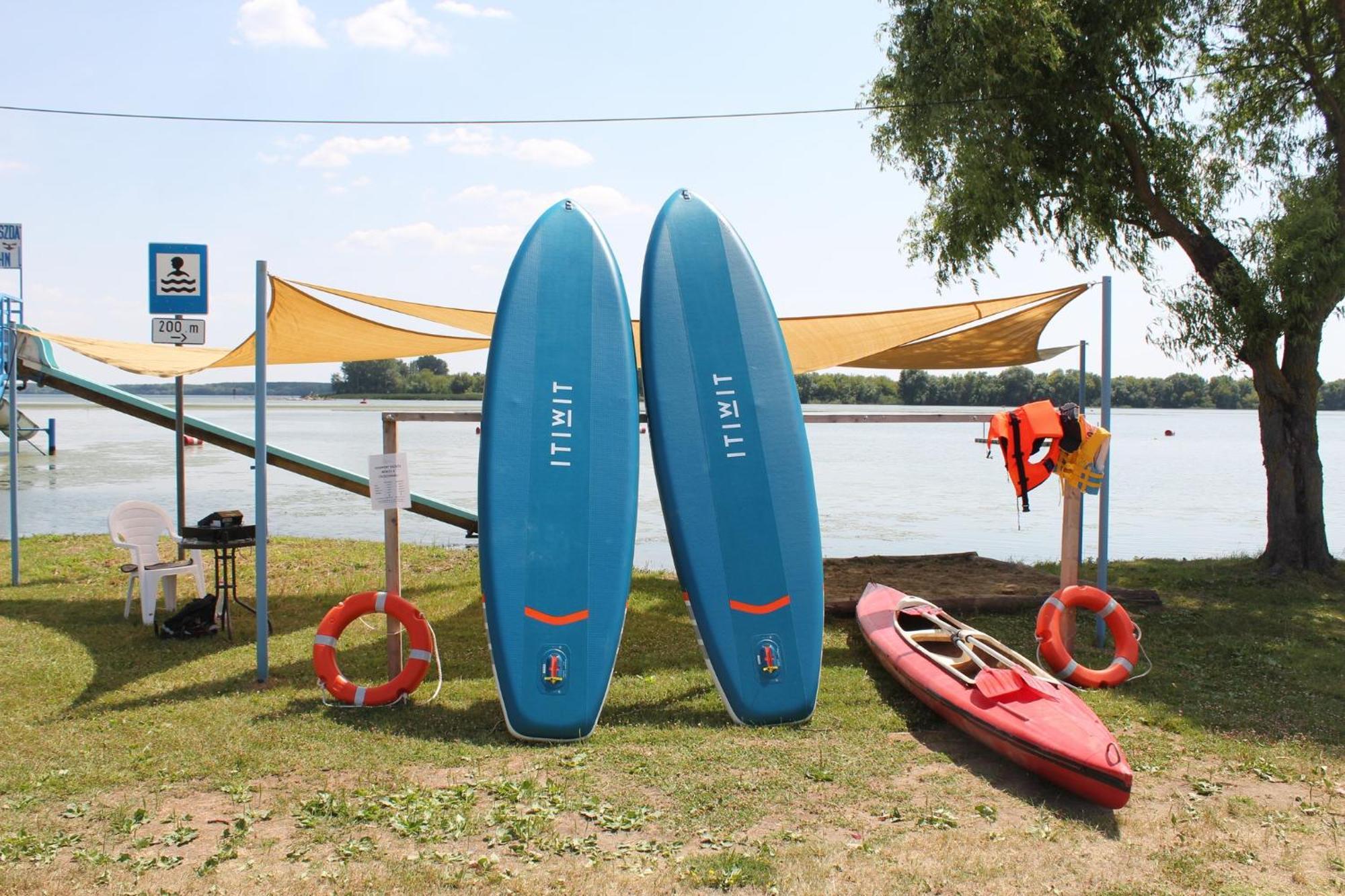 Tisza-To Apartmanpark Kiskore Bagian luar foto